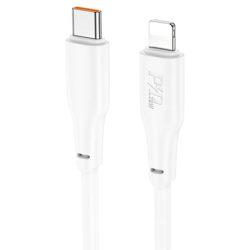Дата кабель Hoco X93 Force Type-C to Lightning 20W White