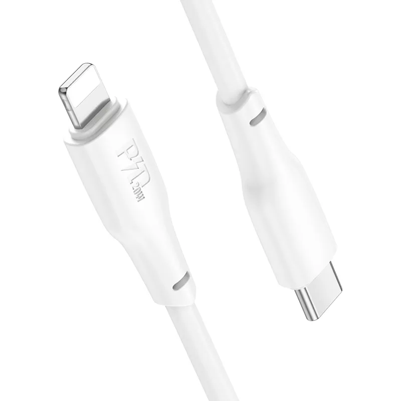 Дата кабель Hoco X93 Force Type-C to Lightning 20W White — фото 3