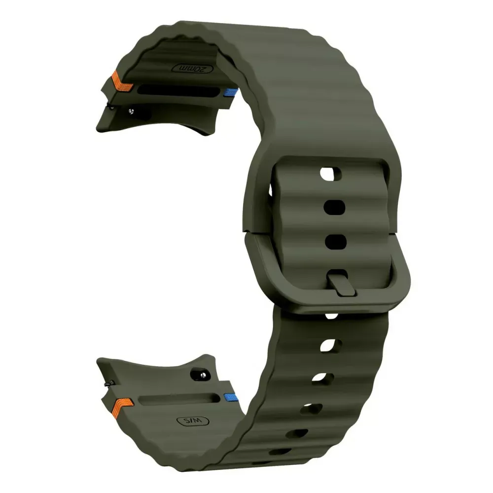 Ремінець Silicone band — Watch Ultra 7/ Ultra 8 — Dark Green — Различные Watch 7 Ultra, Watch 8 Ultra