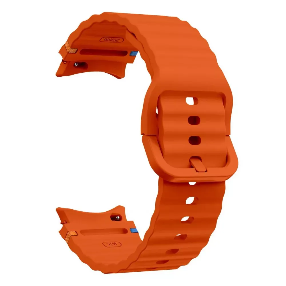 Ремінець Silicone band — Watch Ultra 7/ Ultra 8 — Orange — Различные Watch 7 Ultra, Watch 8 Ultra