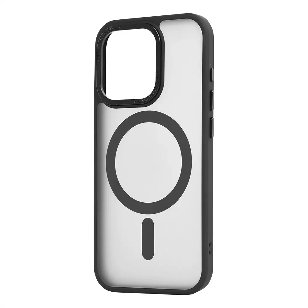 OC Matte Case With MagSafe iPhone 15 Pro — Black - фото 3