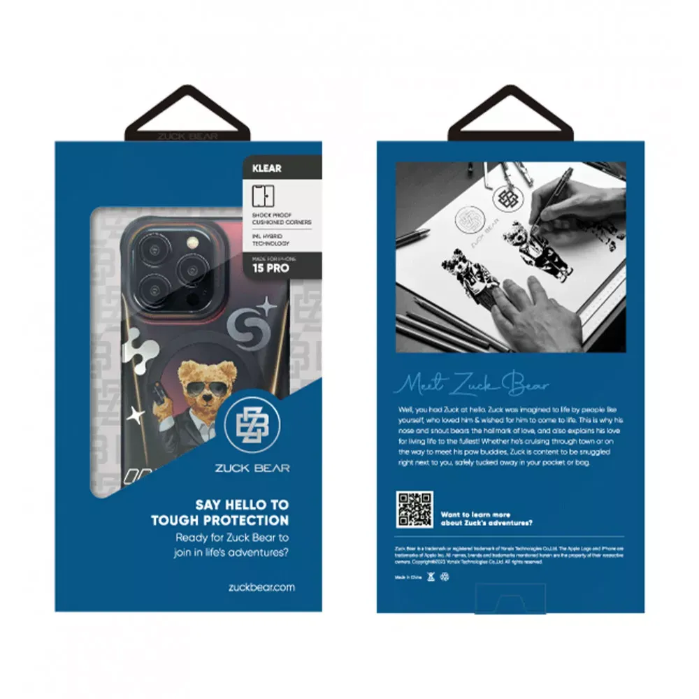 Polo Berlin Boss TPU Case iPhone 15 Pro — Eins Suave - фото 3