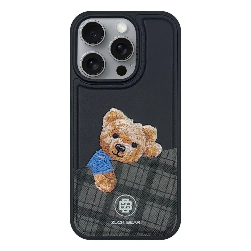 Polo Darren Leather Case with Magsafe iPhone 16 Pro — Black