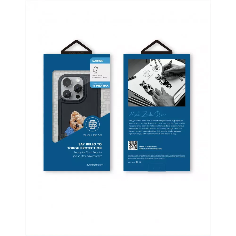 Polo Darren Leather Case with Magsafe iPhone 16 Pro — Black - фото 3