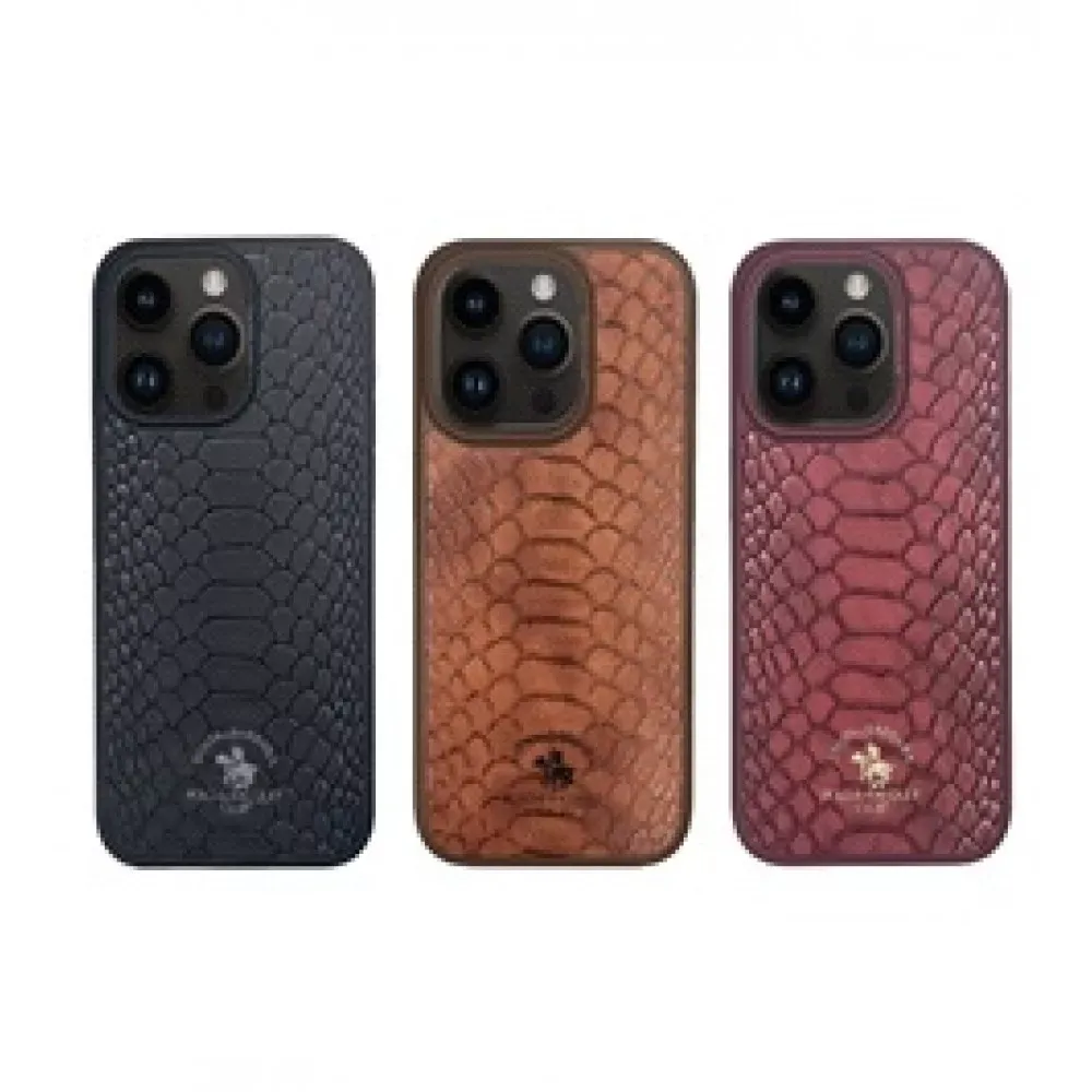 Polo Knight Leather Case iPhone 15 Plus — Red - фото 3