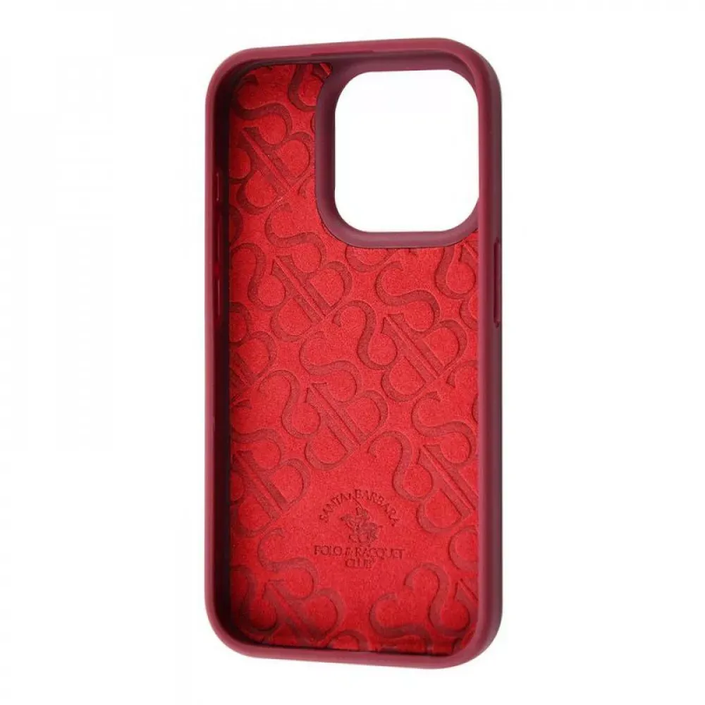 Polo Knight Leather Case iPhone 15 Plus — Red - фото 5