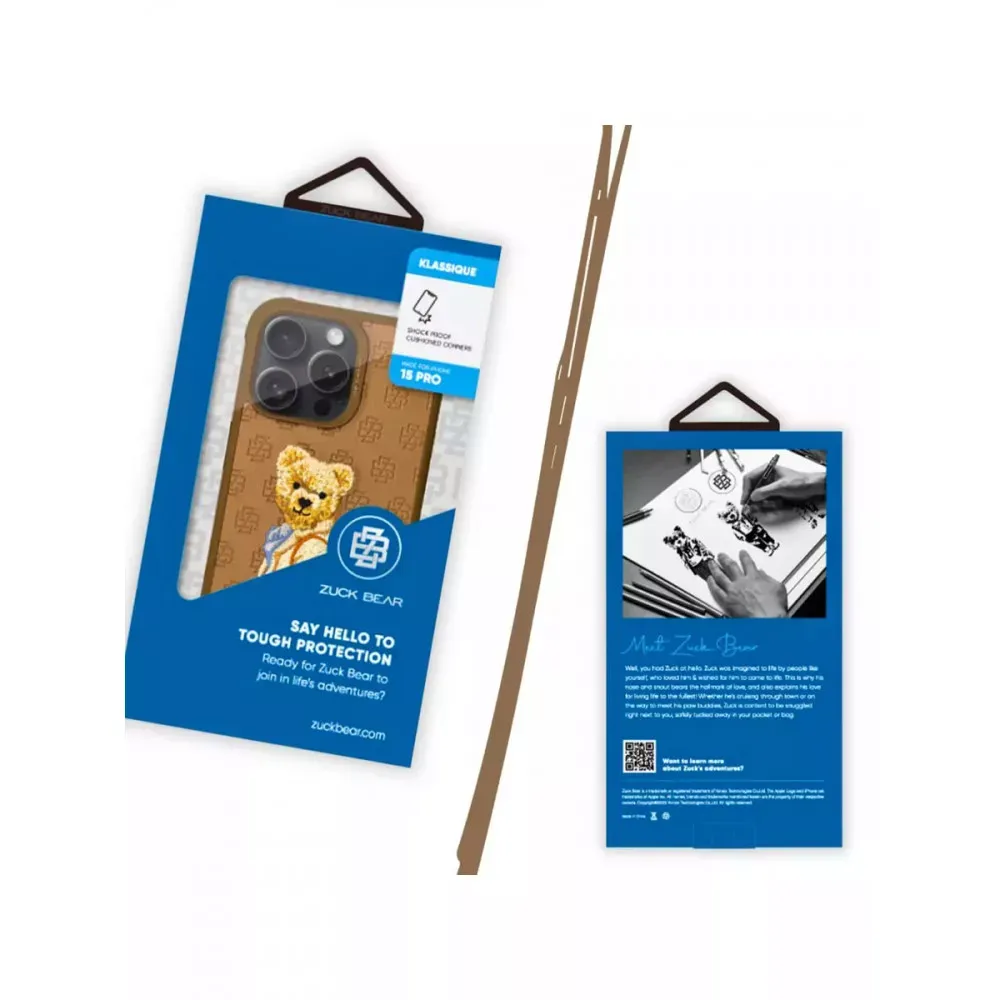 Polo Paris Gentleman Leather Case iPhone 15 Pro — Bow Tie - фото 3