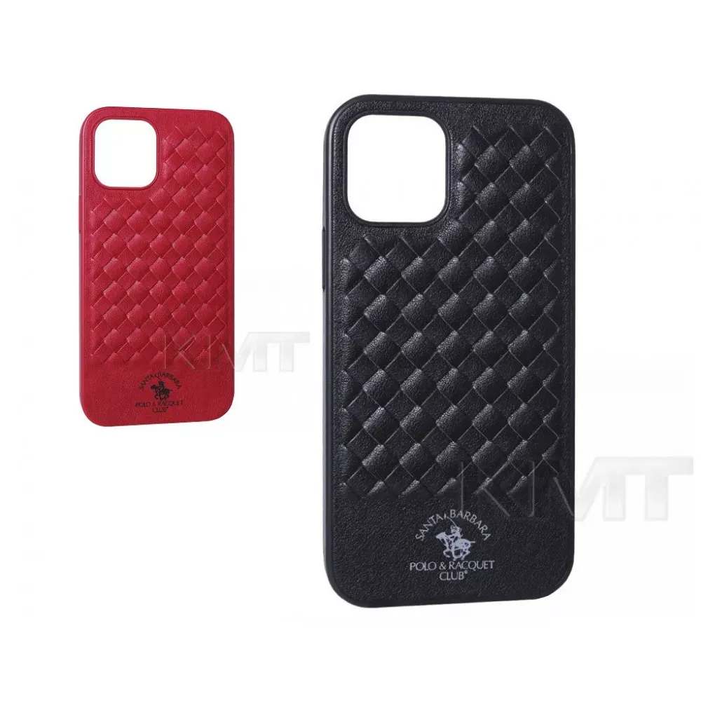Polo Ravel Leather Case iPhone 13 6.1" — Garnet Red - фото 3