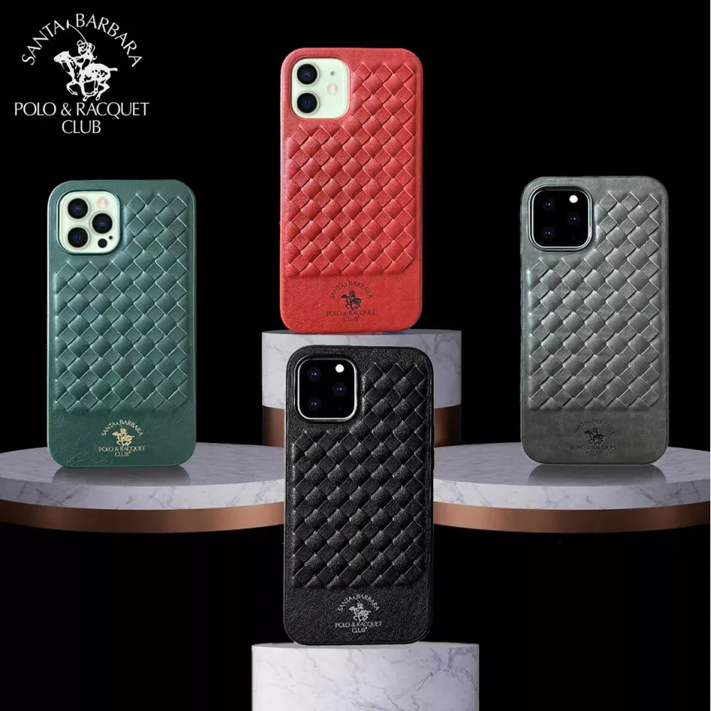 Polo Ravel Leather Case iPhone 13 6.1" — Garnet Red - фото 4