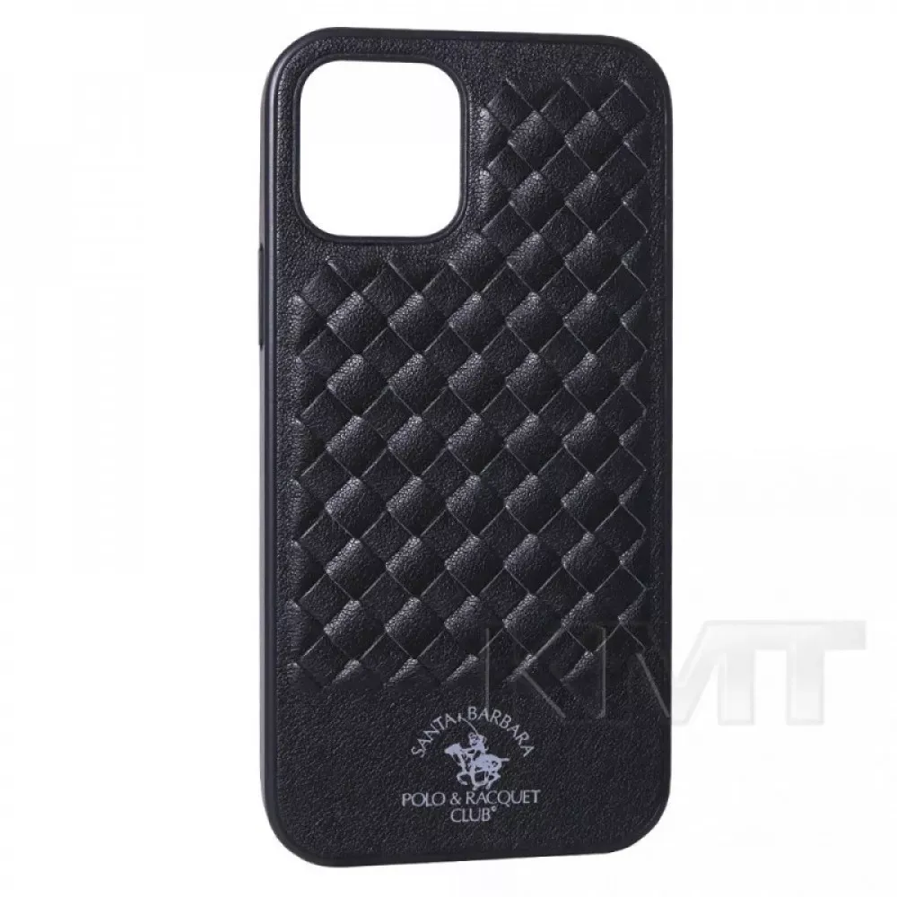 Polo Ravel Leather Case iPhone 13 6.1" — Midnight Black — Polo Apple iPhone 13 6.1"