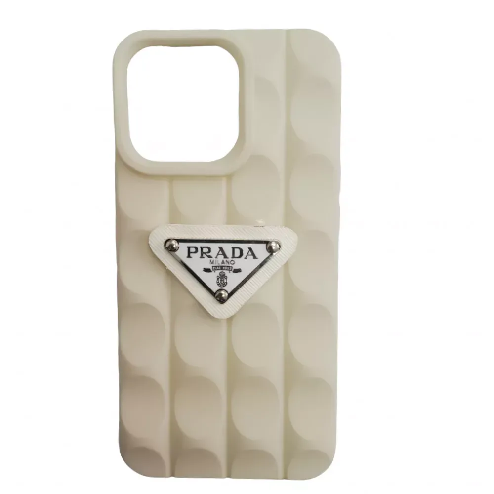 Prada TPU Case iPhone 13 6.1" — White — Различные Apple iPhone 13 6.1"