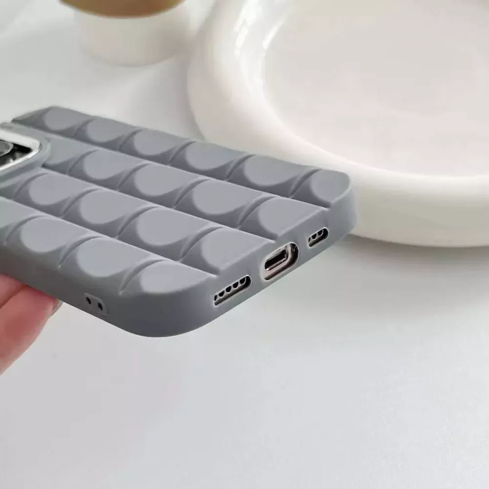 Prada TPU Case iPhone 14 Pro 6.1" — Gray — Различные Apple iPhone 14 Pro 6.1"