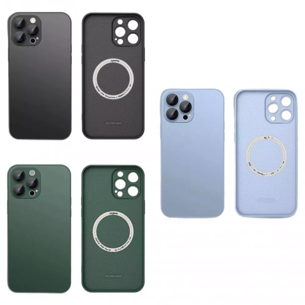 Protective camera Case with MagSafe iPhone 14 Plus — Cangling Green - фото 3