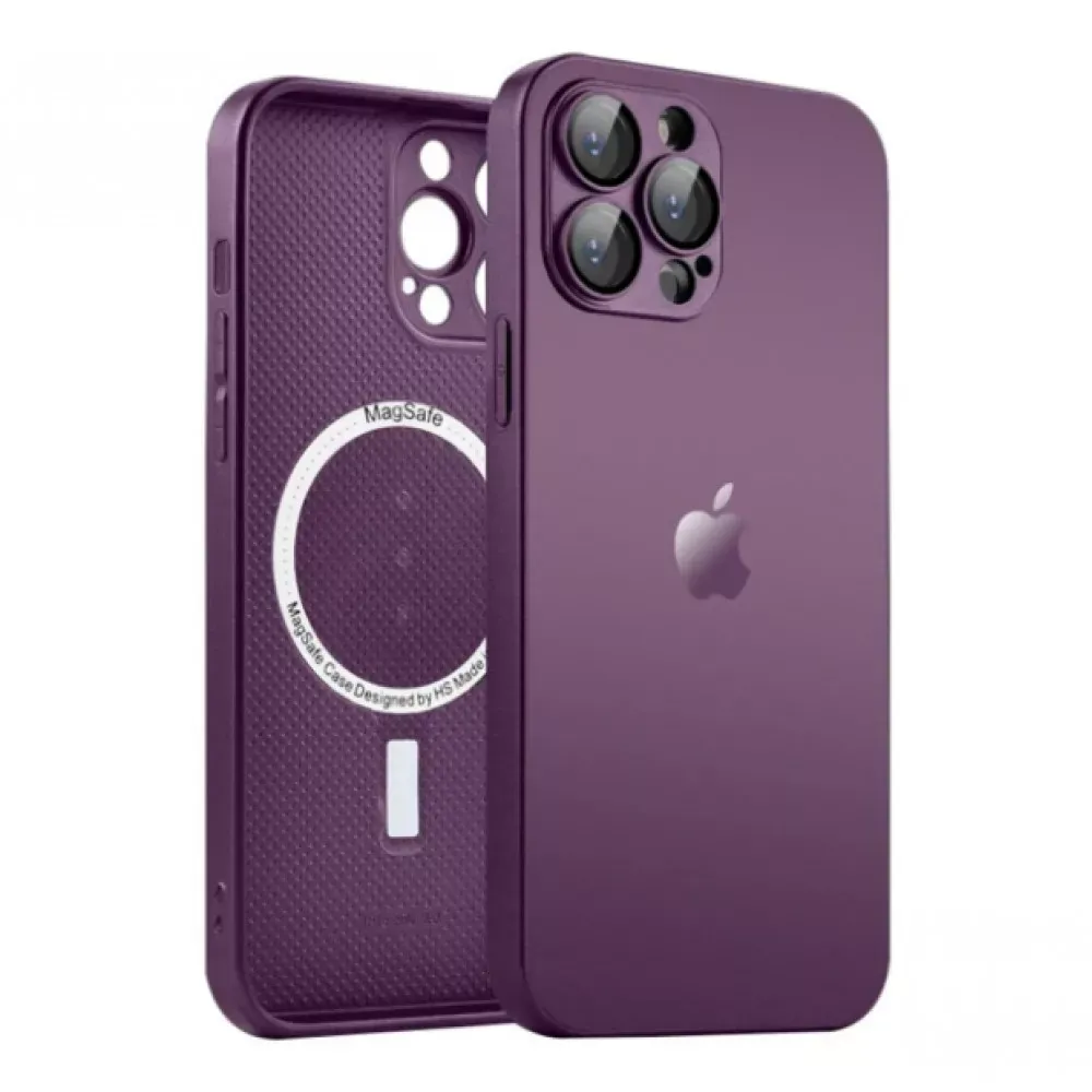 Protective camera Case with MagSafe iPhone 14 Plus — Deep Purple — Apple Apple iPhone 14 Plus 6.7"