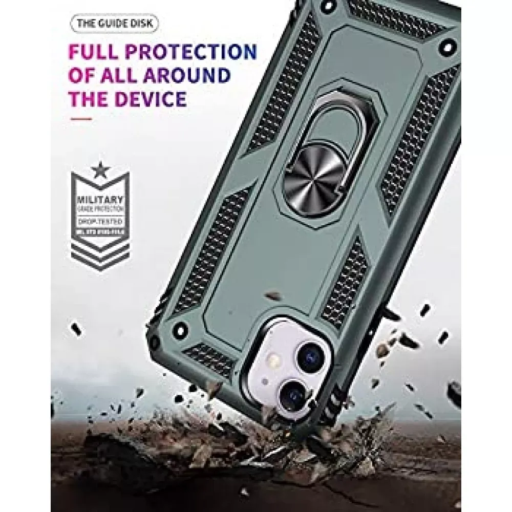 Ring Full Protect Case iPhone 11 — Blue - фото 5