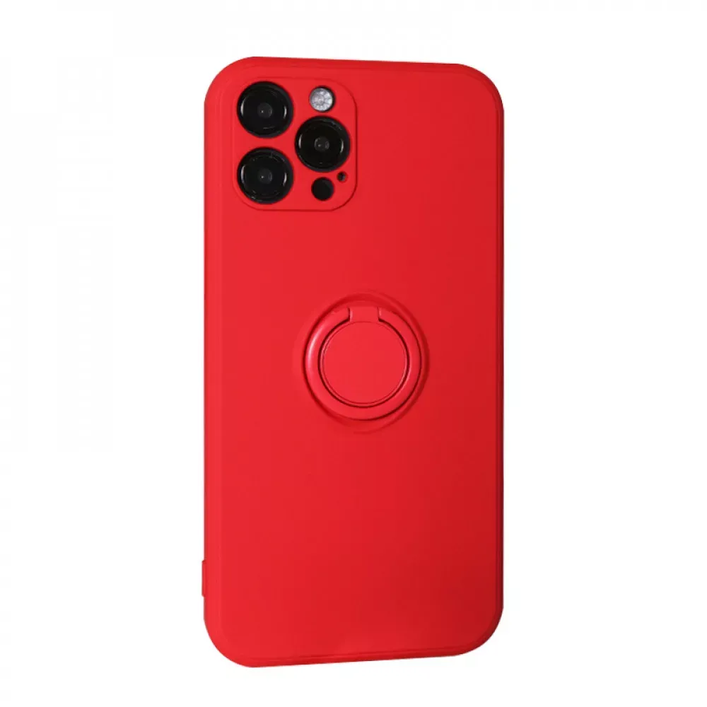 Ring Silicone Case iPhone 12 Pro 6.1" — Red — Различные Apple iPhone 12 Pro 6.1"
