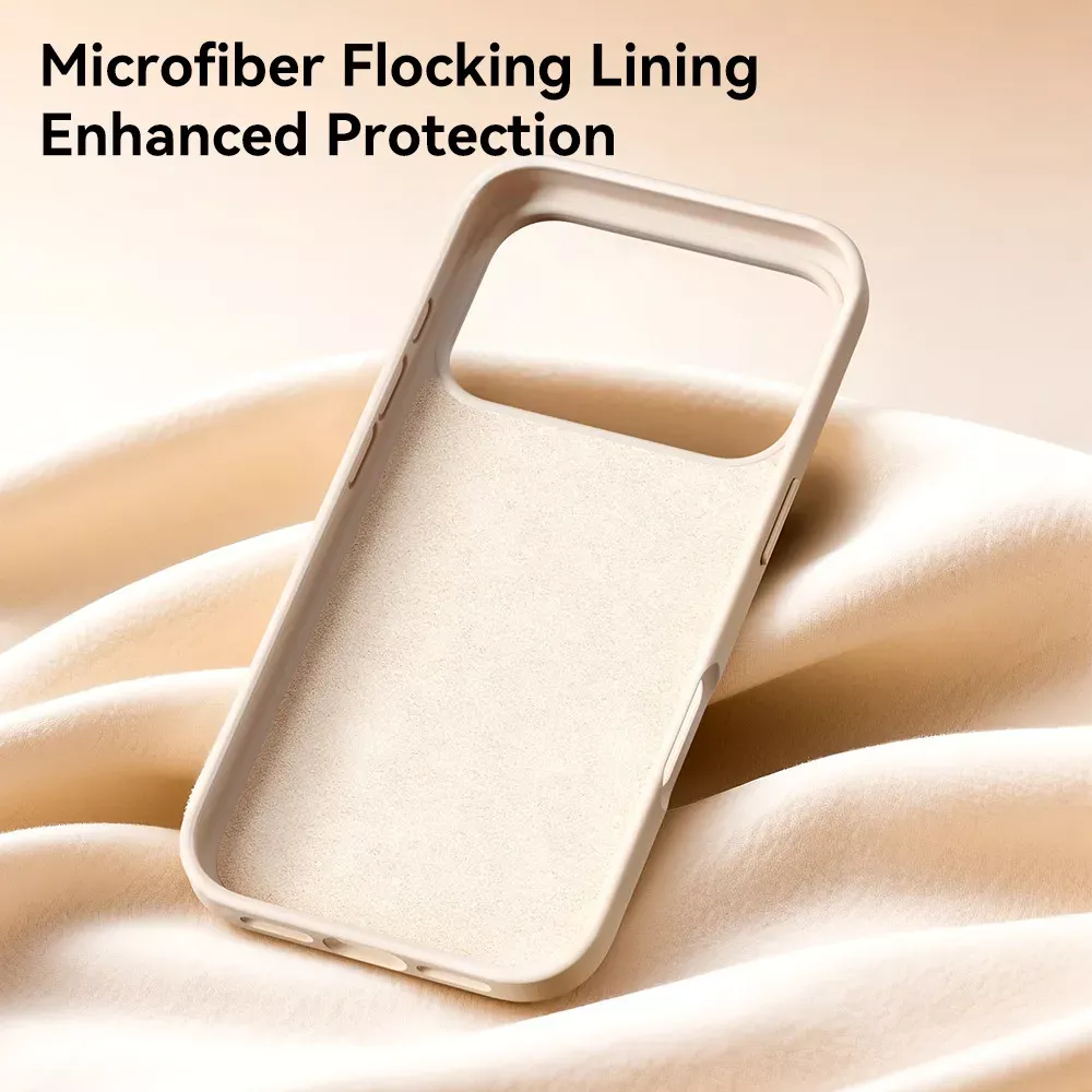 Rock Armor Matte Series TPU Case with Magsafe — iPhone 17 Pro Max — Black - фото 9