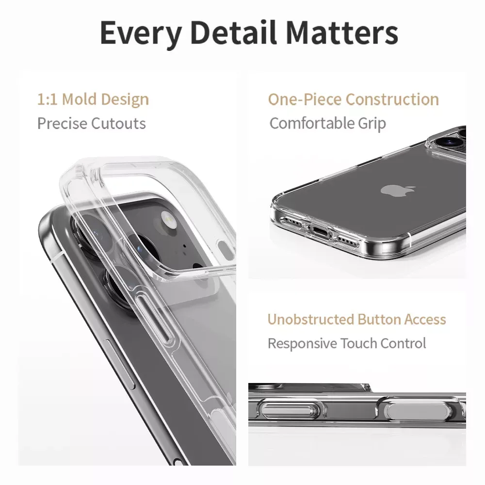 Rock Crystal Shield Series TPU Case iPhone 17 Pro - фото 8