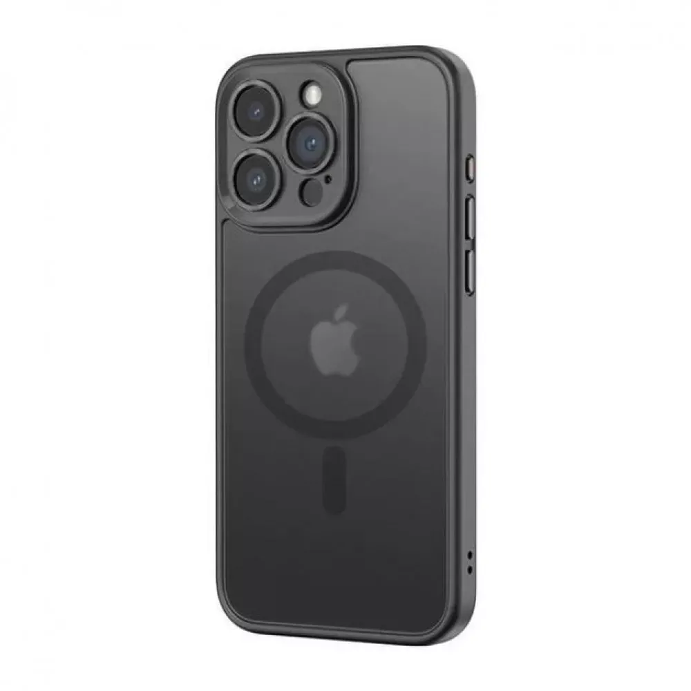 Rock Guard Anti-drop Series TPU Case with Magsafe iPhone 15 — Titanium Black — Rock Apple iPhone 15