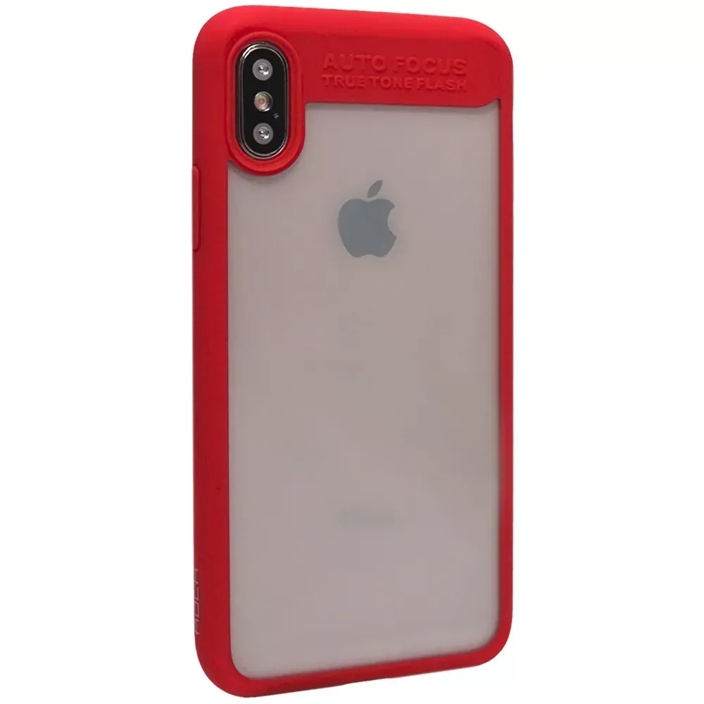 Rock Space Clarity Series Case RPC1318 iPhone X ; iPhone Xs — Red — Различные Apple iPhone Xs, Apple iPhone X