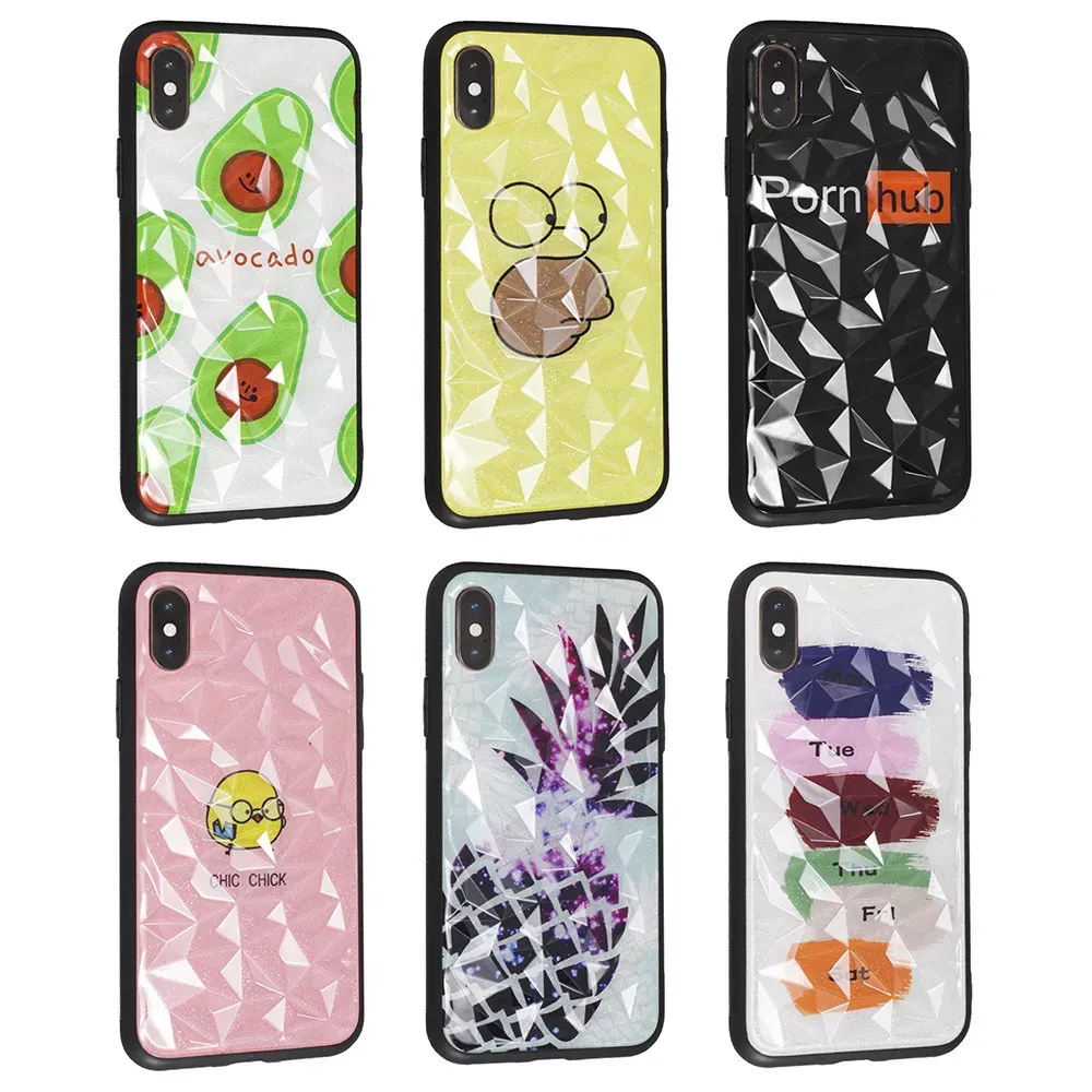 Romb Glass With Print TPU Case iPhone 6 / 6S — Homer — фото 3