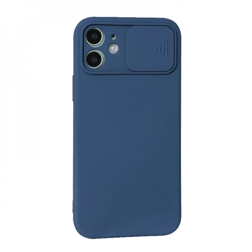 Security camera TPU Case iPhone 12 6.1" — Dark Blue — Различные Apple iPhone 12 6.1"
