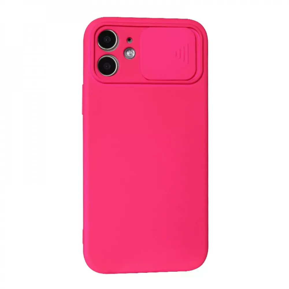 Security camera TPU Case iPhone 12 6.1" — Hot Pink — Различные Apple iPhone 12 6.1"