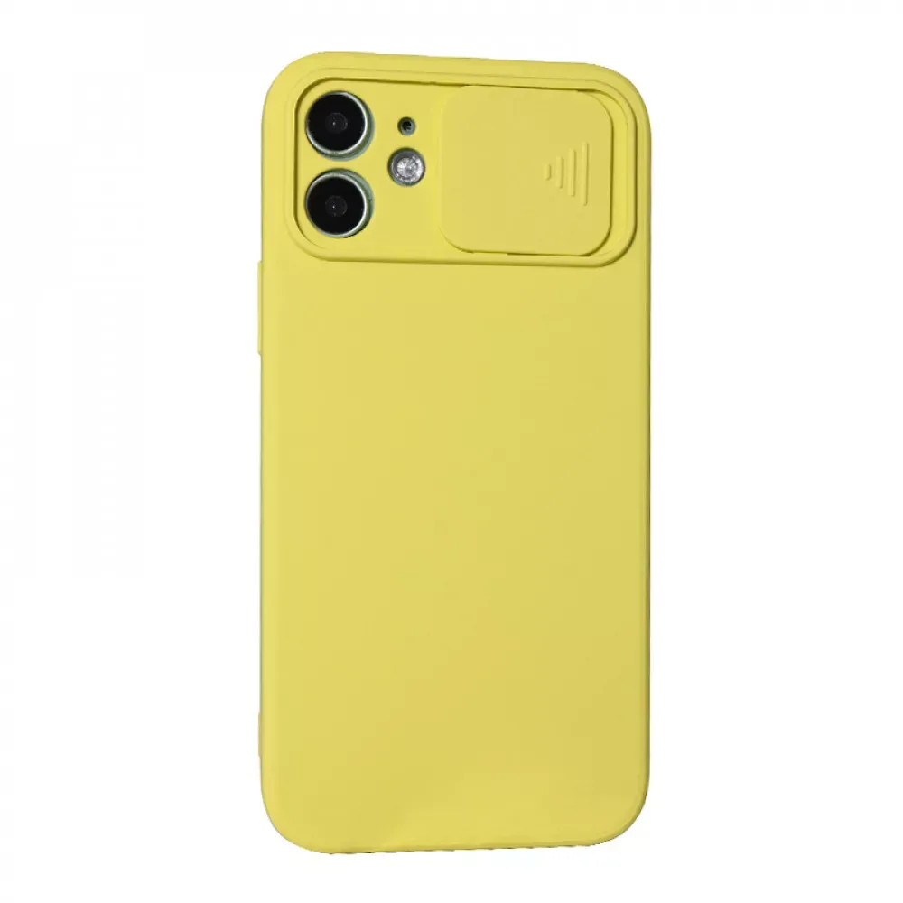 Security camera TPU Case iPhone 12 6.1" — Yellow — Различные Apple iPhone 12 6.1"