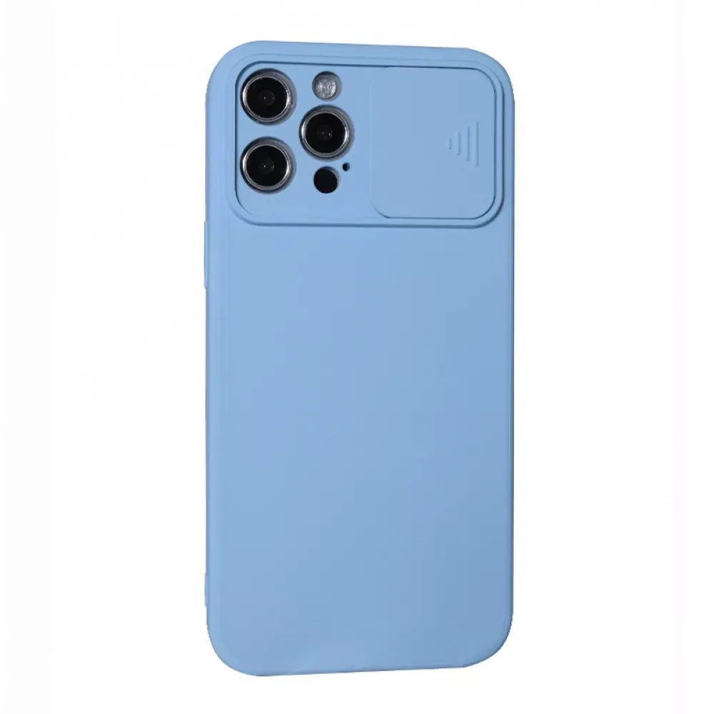 Security camera TPU Case iPhone 12 Pro Max 6.7" — Sky Blue