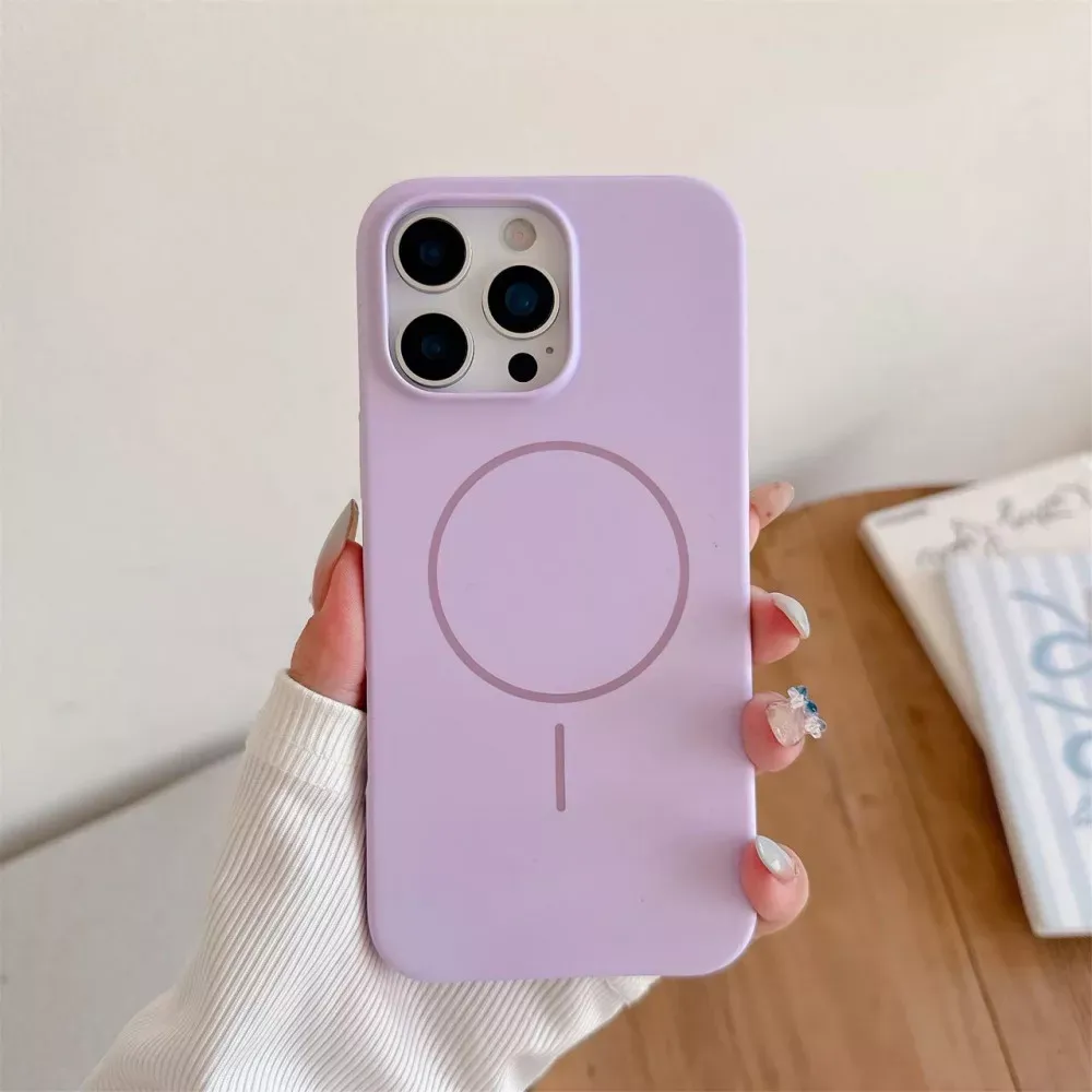 Silicone Case HC with MagSafe — iPhone 13 Pro Max — Light Purple — Apple HQ Apple iPhone 13 Pro Max 6.7"