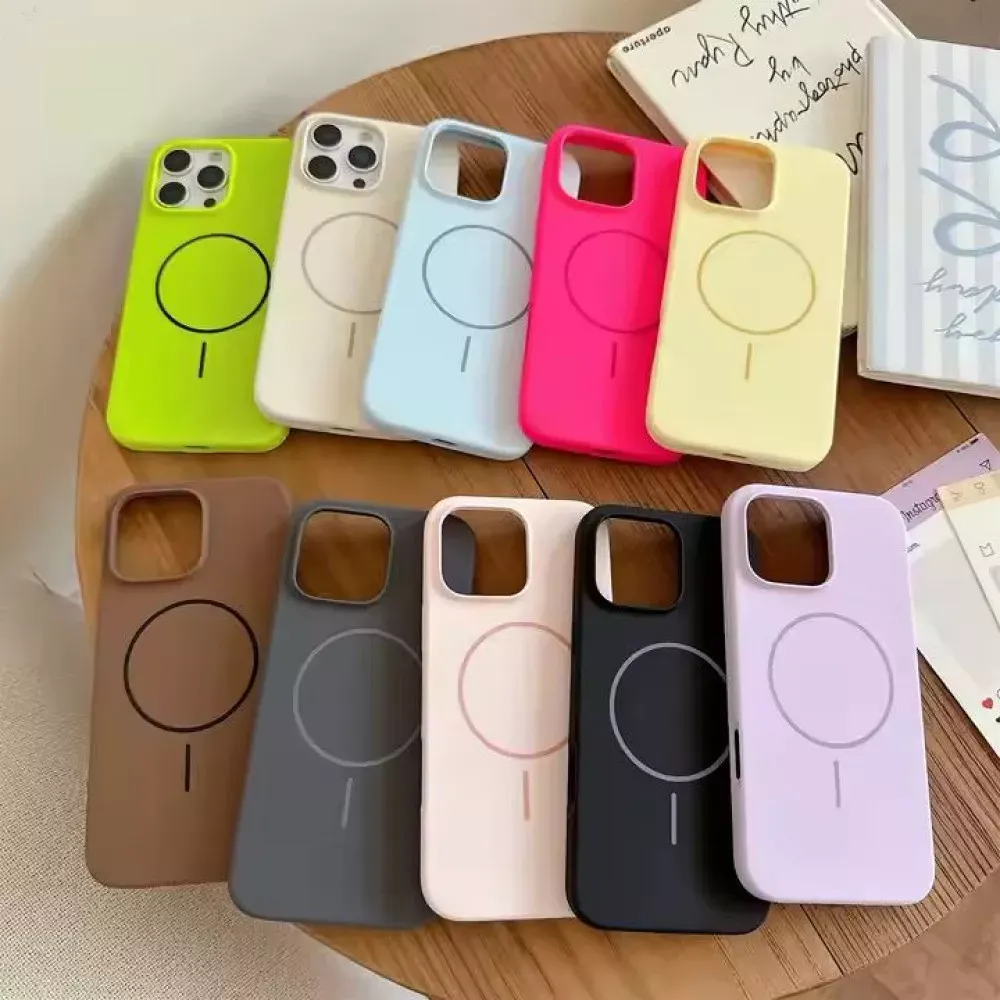 Silicone Case HC with MagSafe — iPhone 14 Pro Max — Ash (75) - фото 3