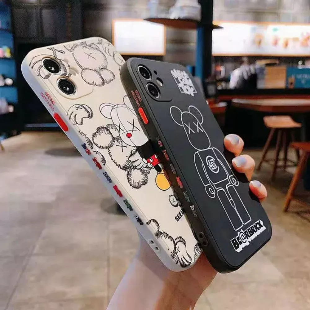 Silicone Cool Cartoon Mouse TPU Case — iPhone 12 Pro Max 6.7" — Design 2 - фото 4
