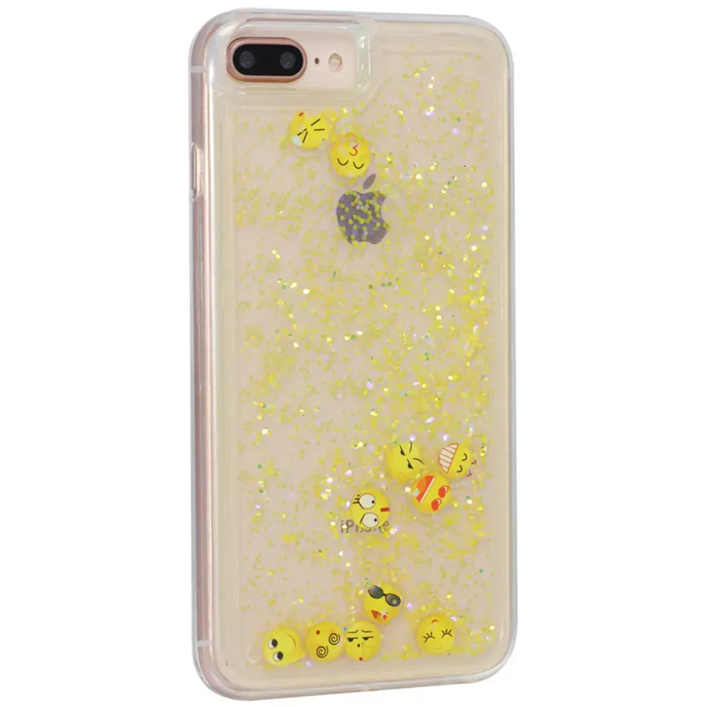 Smile с блестками TPU Case iPhone X ; XS