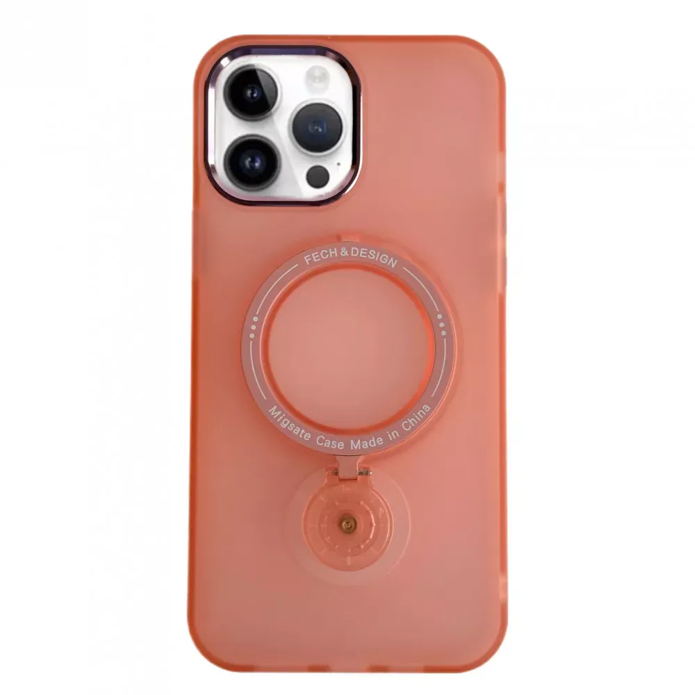 Stand Case with MagSafe iPhone 13 Pro Max — Orange - фото 4