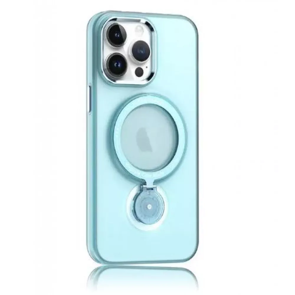 Stand Case with MagSafe iPhone 15 Pro — Blue — Apple Apple iPhone 15 Pro