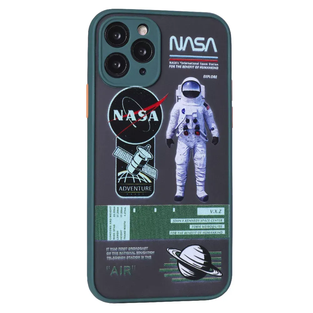 Stickers Series TPU Case iPhone 12 Pro 6.1" — Dark green — Различные Apple iPhone 12 Pro 6.1"