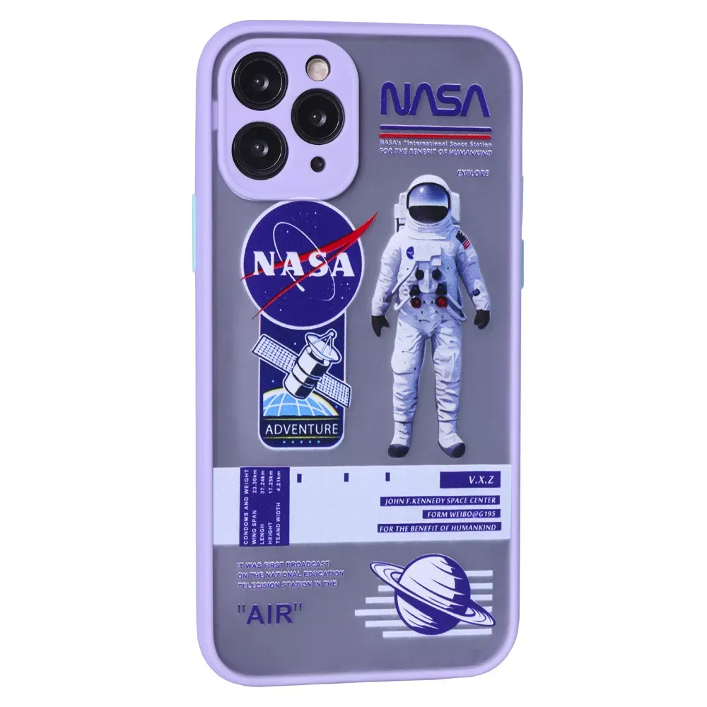 Stickers Series TPU Case iPhone 12 Pro 6.1" — Lilac — Различные Apple iPhone 12 Pro 6.1"