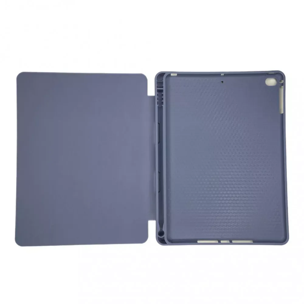Tri-fold flat with pen slot Book Case iPad 10,2 — Pink — фото 4