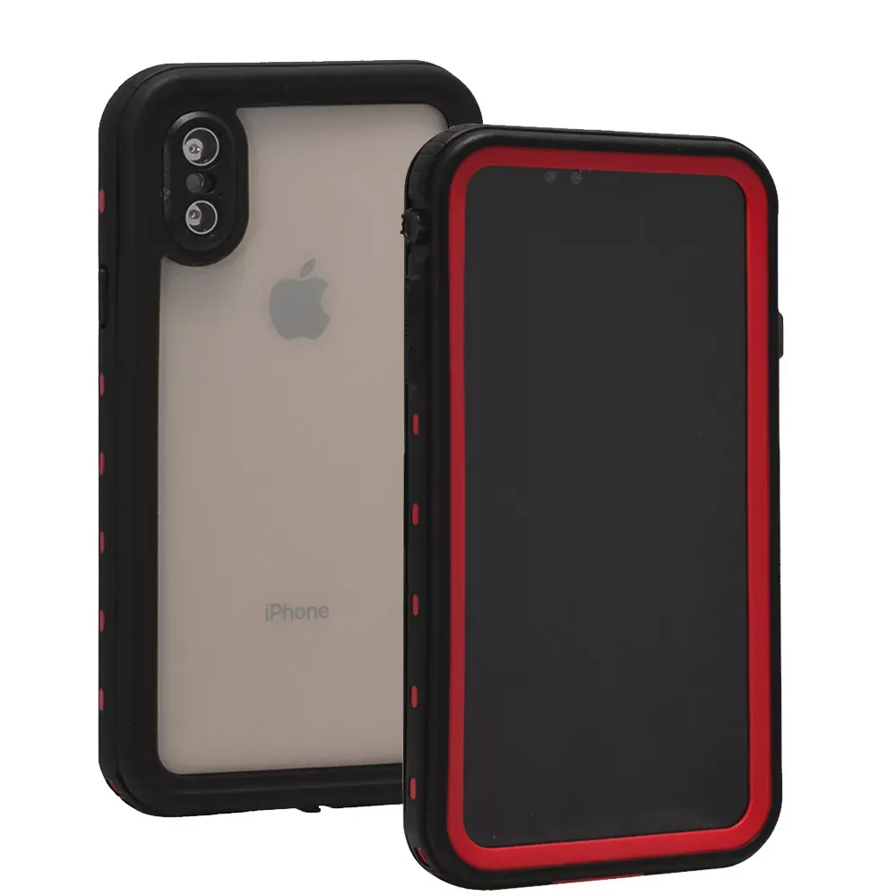 Waterproof TPU Case iPhone X ; XS — Red — Различные Apple iPhone X, Apple iPhone Xs
