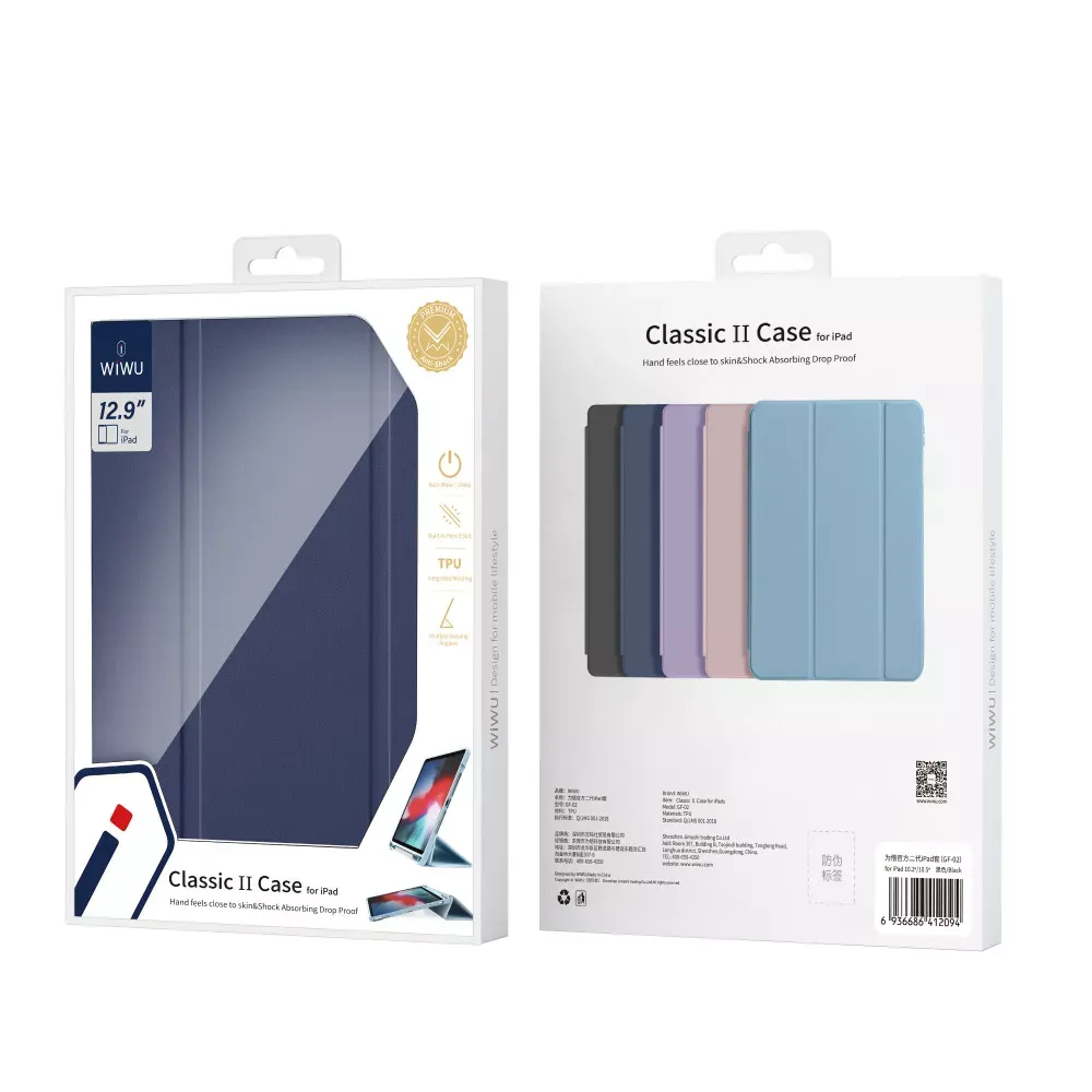 WiWU Classic II Case — iPad Air 10.9 / 11 — Dark Blue — фото 3