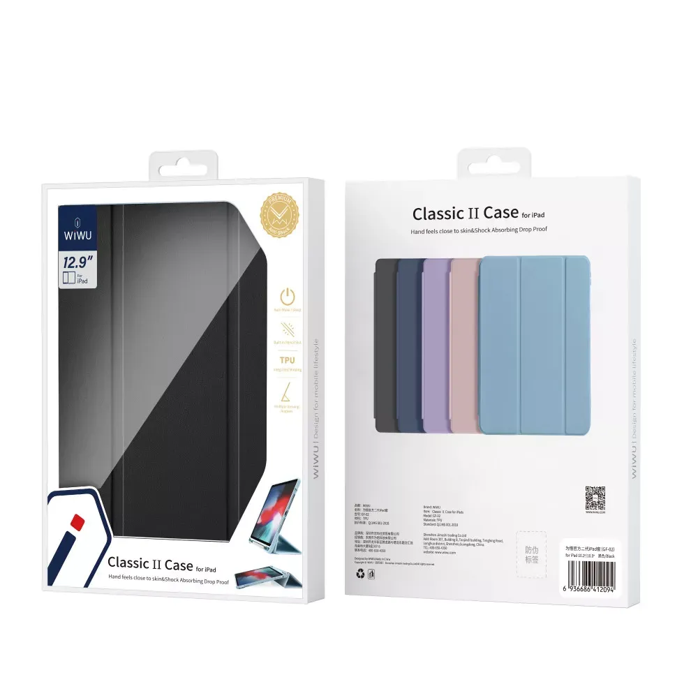 WiWU Classic II Case — iPad Pro 13" (2024)  — Black - фото 3