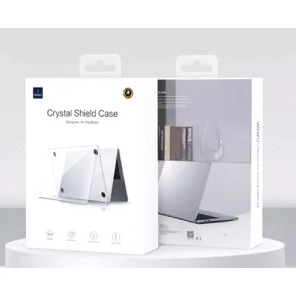 WiWU iShield Hard Shell Case Macbook 13.6'' Air (2022) — White - фото 3