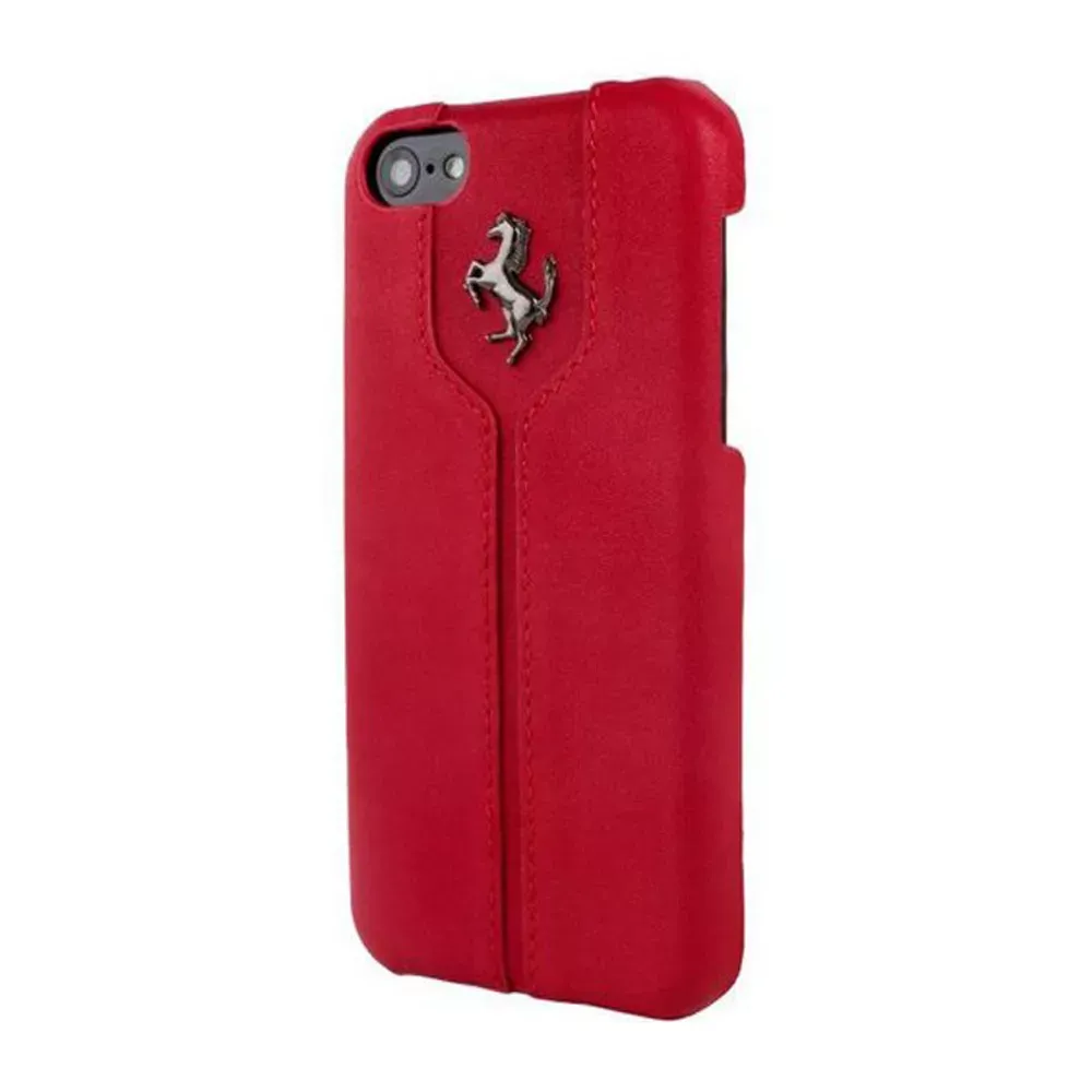 Ferrari Montecarlo Leather Cover Case — iPhone 5C — Red - фото 3