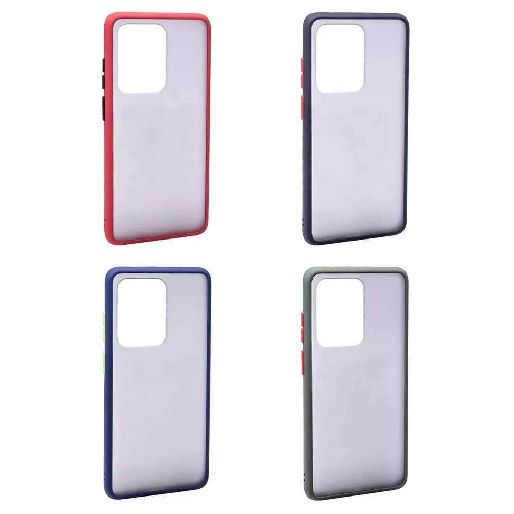 Matte TPU Plastic Case  Samsung S11 Plus — Black - фото 3