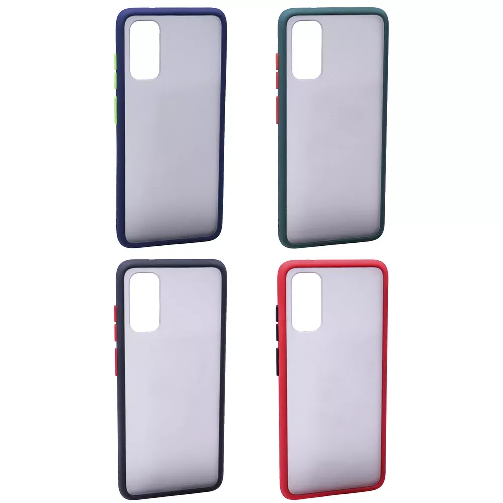Matte TPU Plastic Case  — Samsung S11E — Red - фото 3