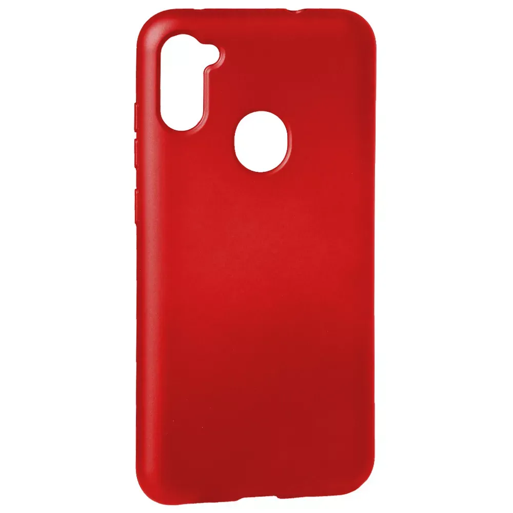 Original Silicone Case Samsung A11 2019 — Red (14)