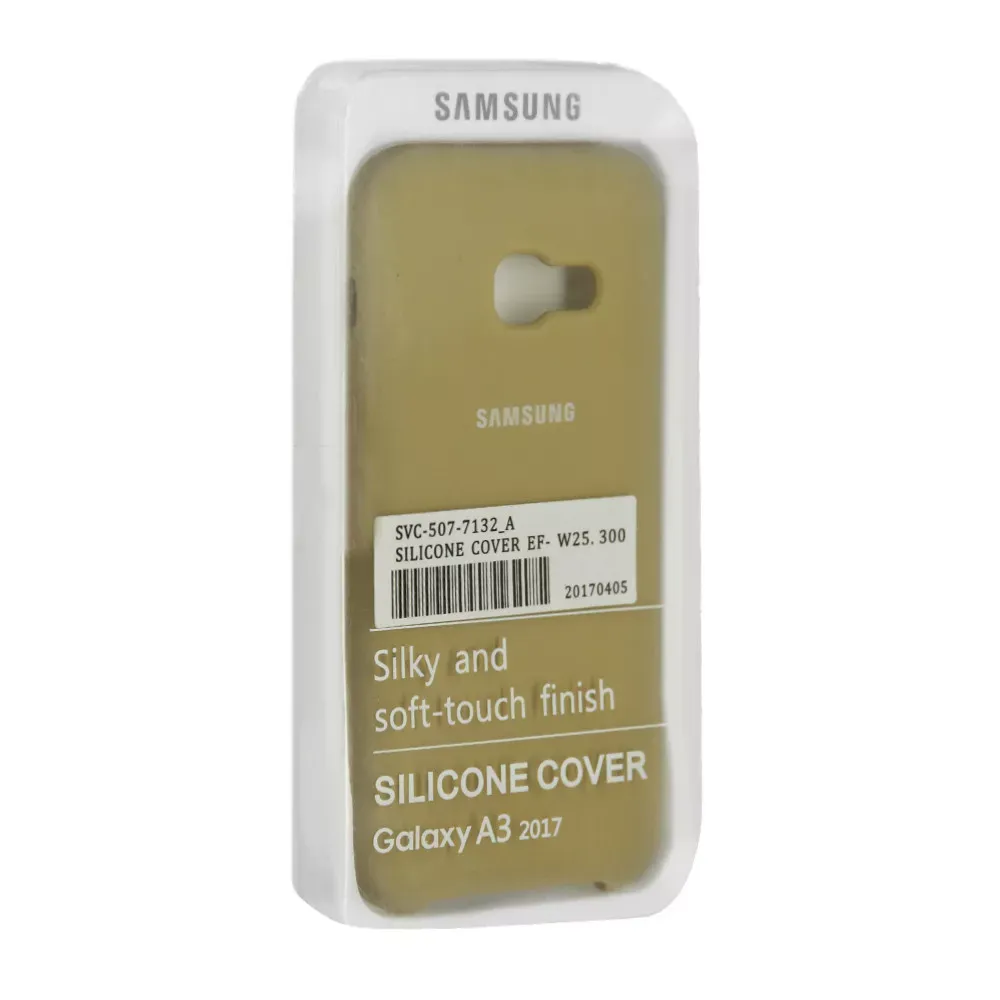 Original Silicone Case Samsung J2 2018(J250) — Gold - фото 3