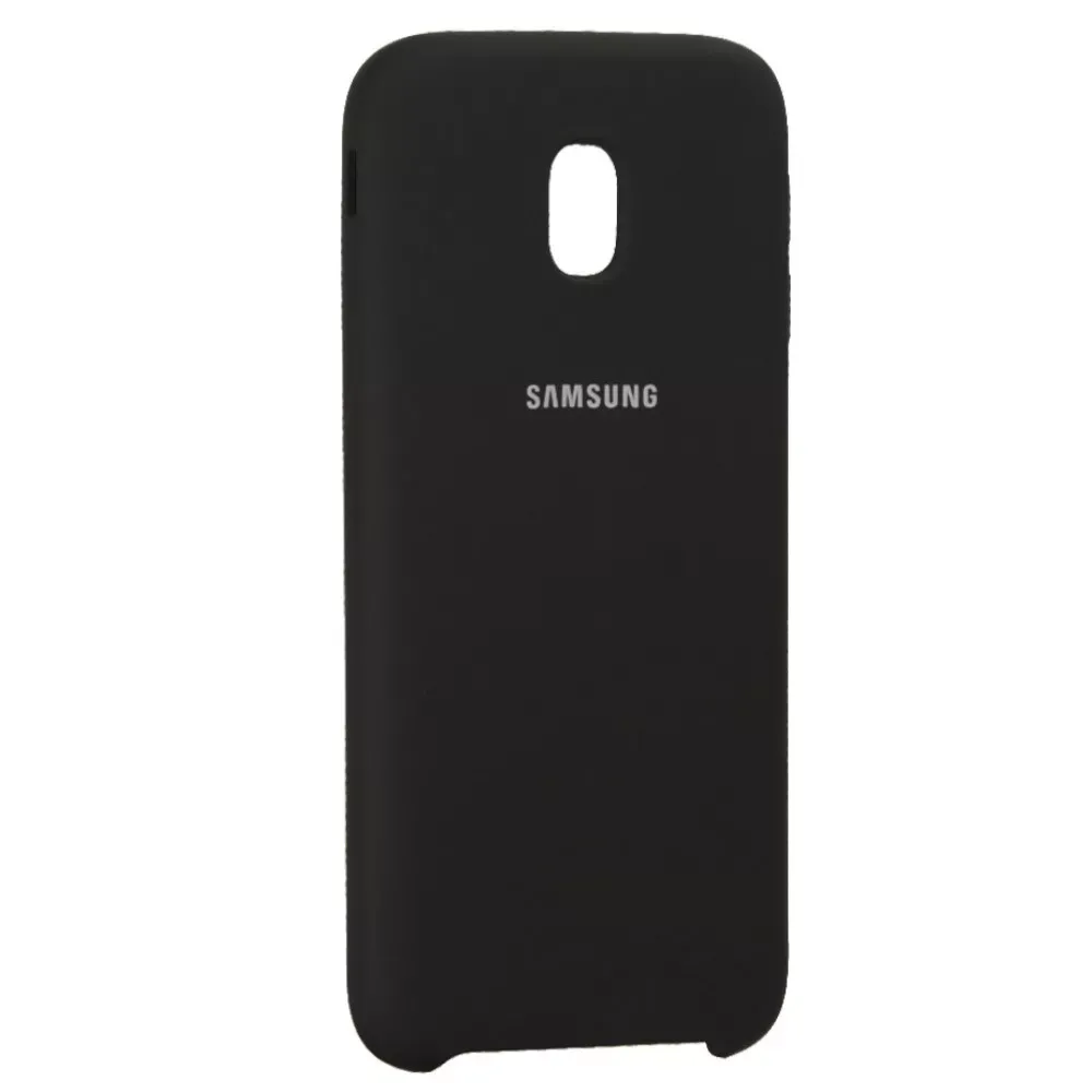 Original Silicone Case Samsung J3 2017(J330) — Black