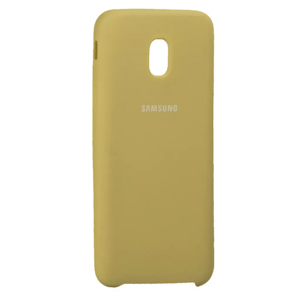 Original Silicone Case Samsung J3 2017(J330) — Gold — Различные Samsung J3 2017(J330)