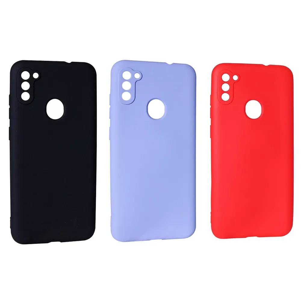 Soft Touch TPU Case Samsung A11 — Lilac - фото 3